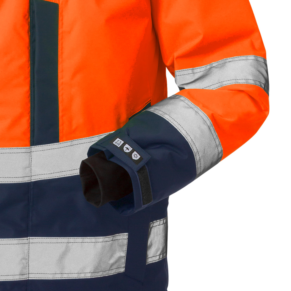 FRISTADS HI-VIS AIRTECH SHELL JACKET CLASS 3 4515 GTT - Gibb Safety - View #3